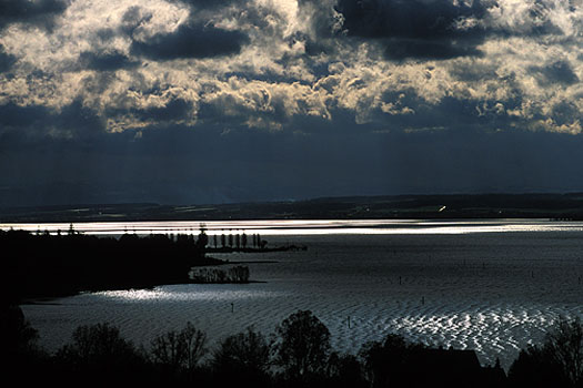 Birnau - Blick vom Parkplatz auf den See