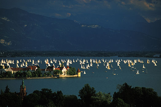 Lindau - Rund Um vom Hoyerberg gesehen