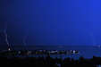 Lindau - Gewitter über der Insel