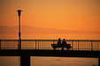 Wasserburg - Abendstimmung am Landungssteg