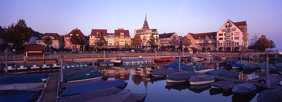 Friedrichshafen - Fischerboote am Antoniuseck