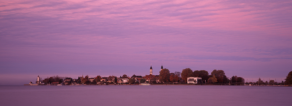 Lindau - Blick von der Ladestrasse am Morgen 1