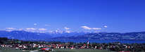 Kressbronn - Blick auf Kressbronn, See und Alpen