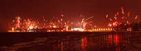 Lindau - Blick von der Ladestrasse an Silvester
