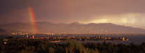 Lindau - Regenbogen über der Insel 2