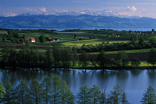 Schleinsee - Blick auf See und Säntis