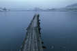 Muttelsee - Angelsteg im Winter