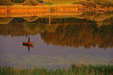 Muttelsee - Angler im Abendlicht