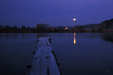 Muttelsee - Vollmonduntergang