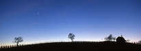 Wasserburg - Antoniusberg mit Mond