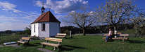 Wasserburg - Antoniuskapelle im Frühling 2